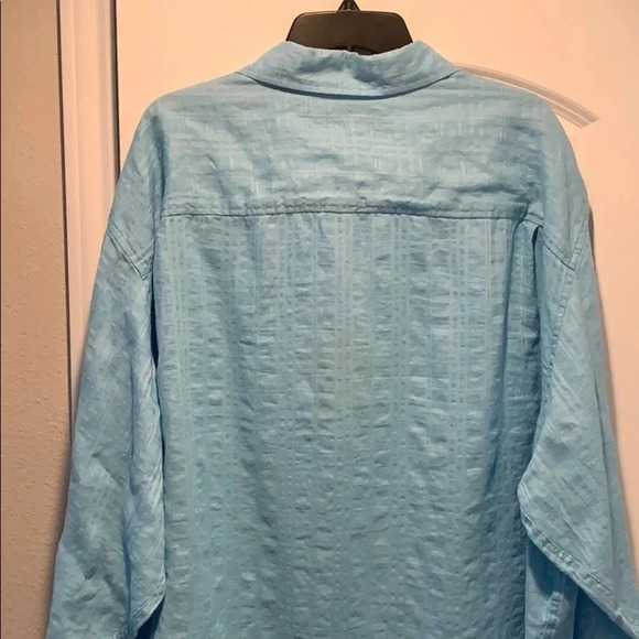 Roundtree & Yorke Caribbean Linen Shirt Men’s Size 3X Big New - Picture 7 of 8